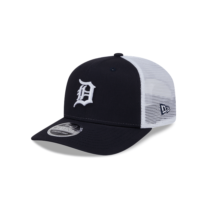 New Era MLB Detroit Tigers 970 Stretch Snap - Navy White Mesh - Spin Limit Boardshop