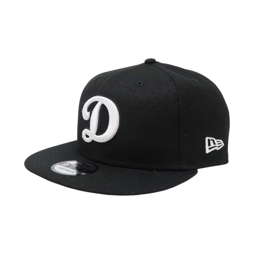 New Era MLB Los Angeles Dodgers D Logo 9Fifty Snapback - Black - Spin Limit Boardshop