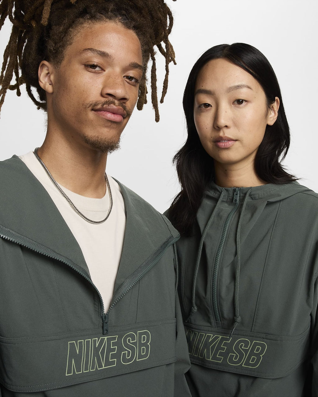 Nike SB Anorak Skate Jacket Green Spin Limit Boardshop