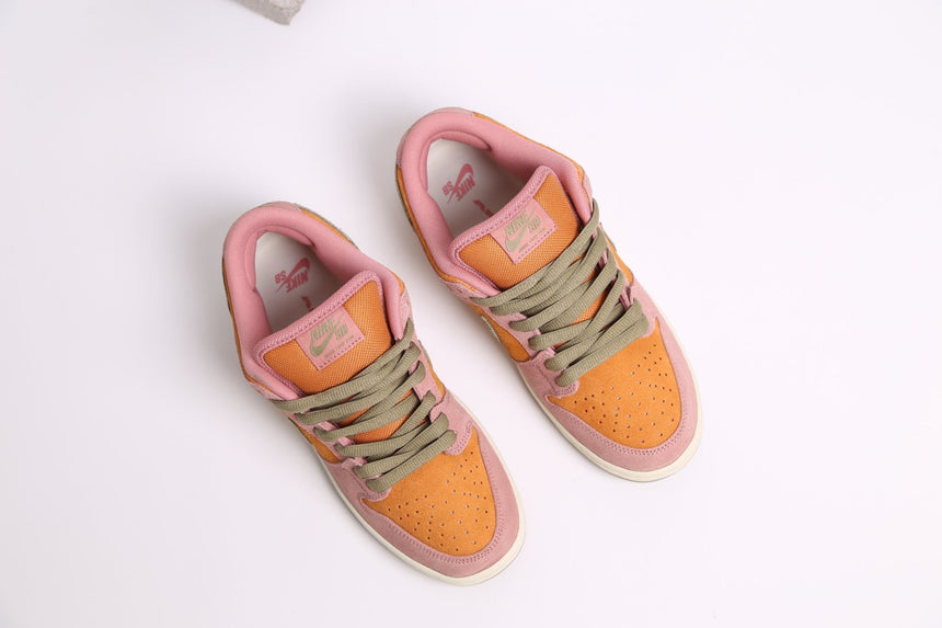 Nike Sb Dunk Low Pro - Red Stardust Neutral Olive - Spin Limit Boardshop