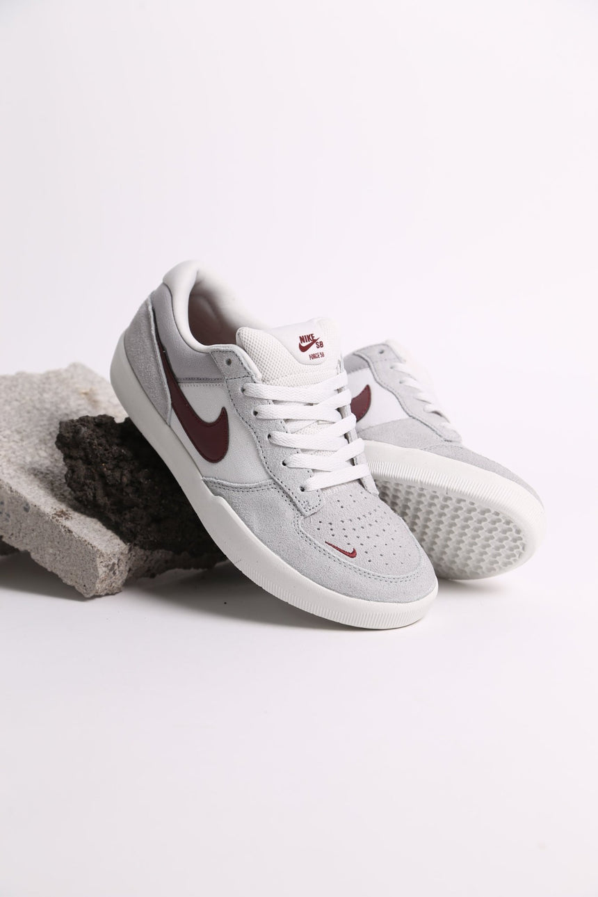 Nike Sb Force 58 - Light Smoke Grey/Burgundy - Spin Limit Boardshop