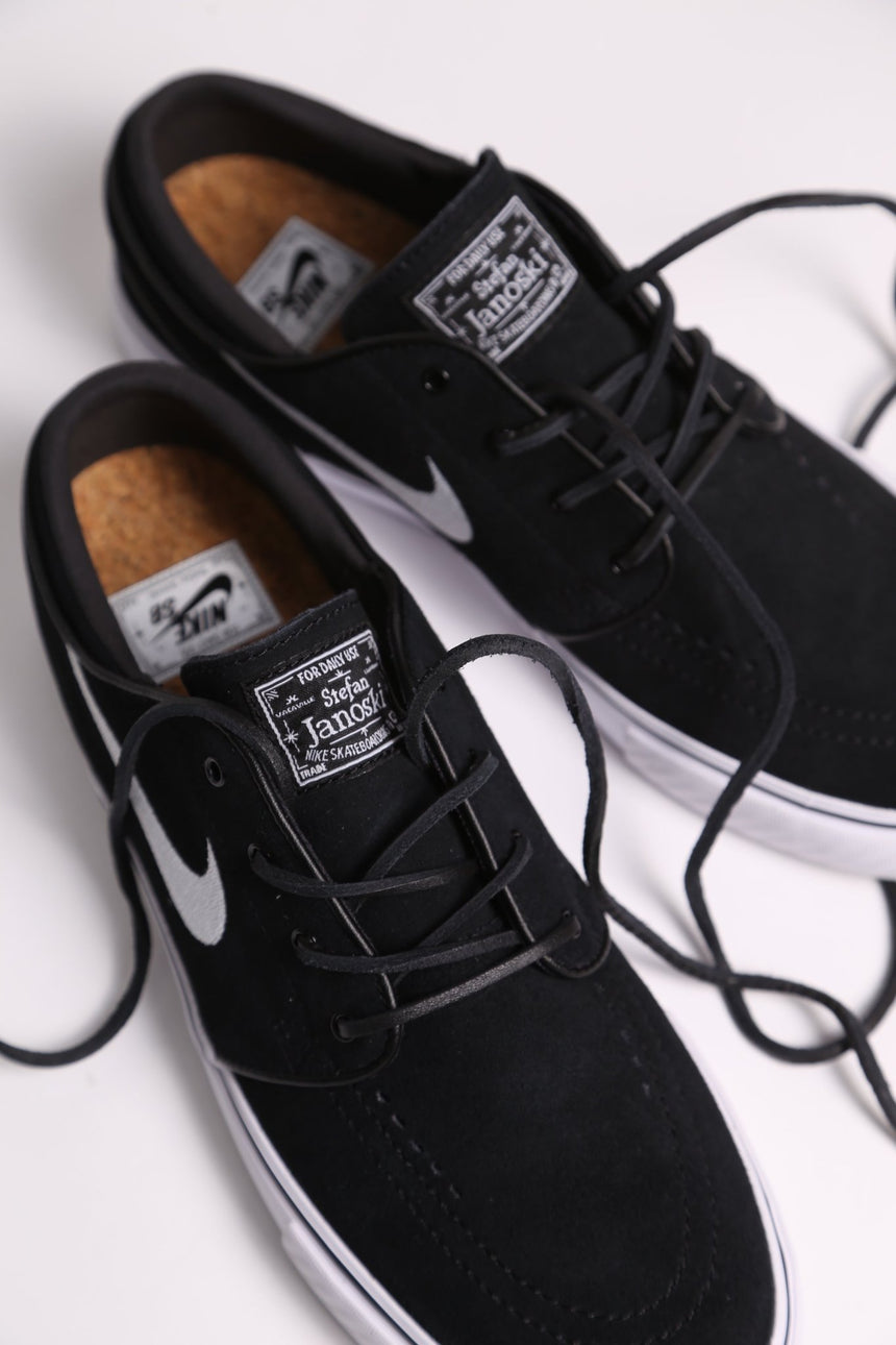 Nike SB Janoski OG + - Black White - Spin Limit Boardshop