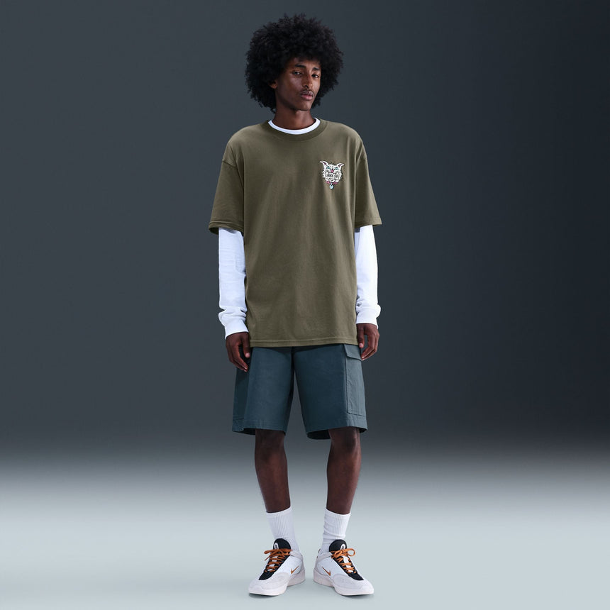 Nike Sb Max 90 Skate Logo Tee - Olive - Spin Limit Boardshop