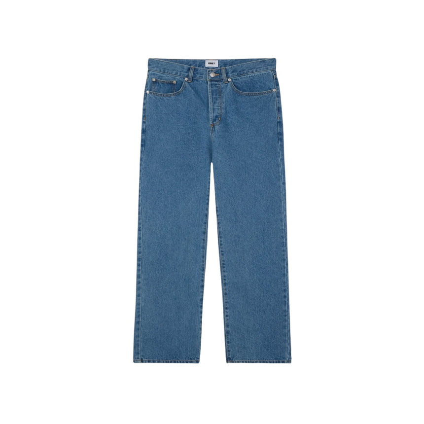 Obey Classic Baggy Jean - Light Indigo - Spin Limit Boardshop