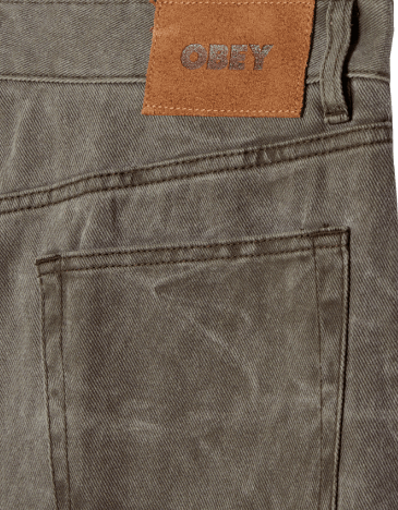 Obey Classic Wrinkle Baggy Denim - Bow - Spin Limit Boardshop