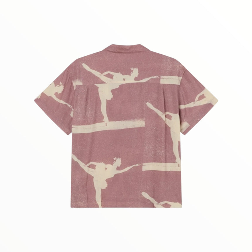 Obey Jacques Woven Shirt - Mauve Faded Wash - Spin Limit Boardshop
