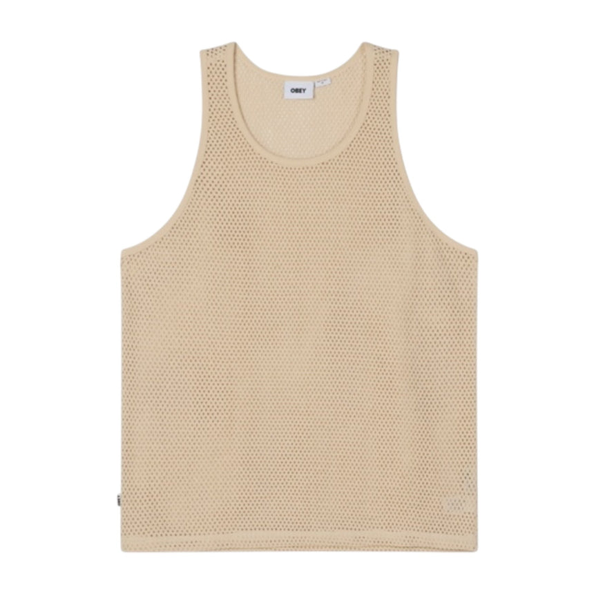 Obey Morro Mesh Tank - Wood Ash - Spin Limit Boardshop
