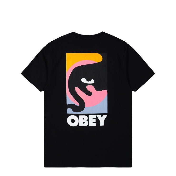 Obey Quarter Icon Tee - Black - Spin Limit Boardshop