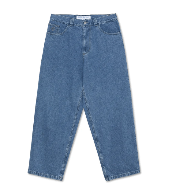 Polar Co. Big Boy Jeans - Mid Blue - Spin Limit Boardshop