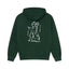 Polar Co. Dual Living Dave Hoodie - Dark Green - Spin Limit Boardshop