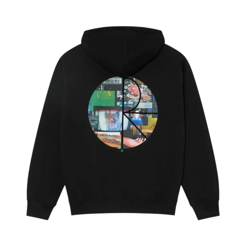 Polar Co. Ourselves Collage Dave Hoodie - Black - Spin Limit Boardshop