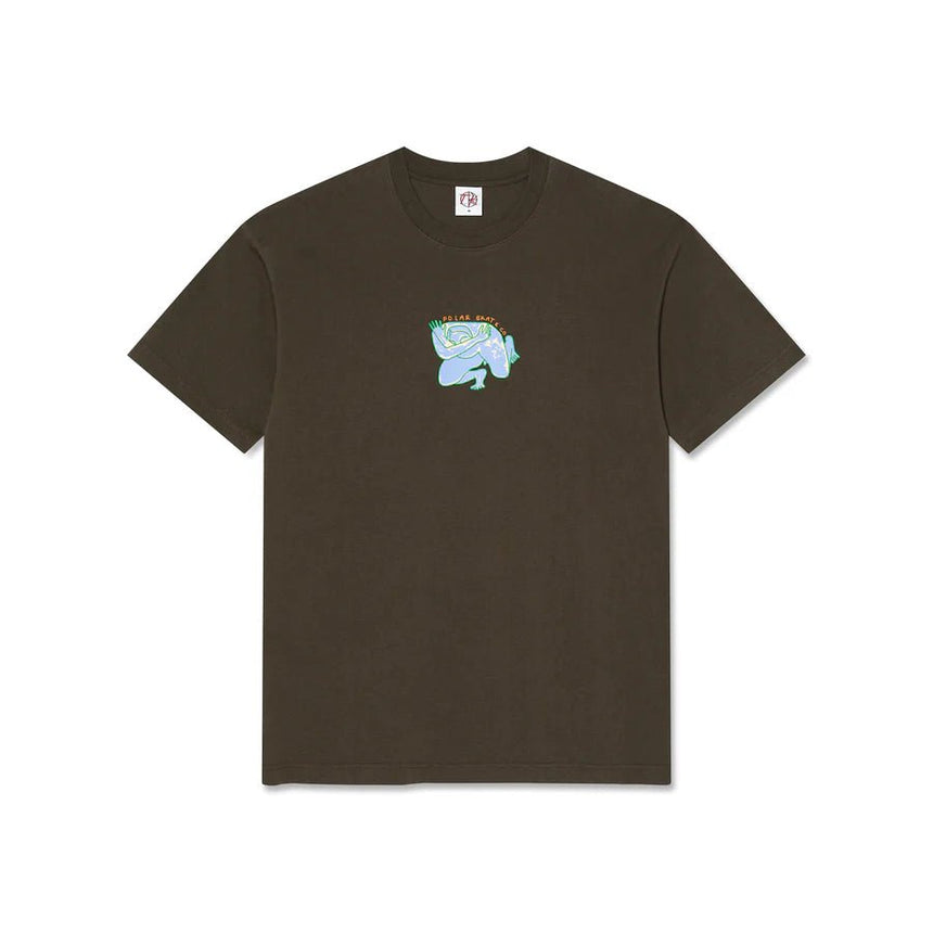 Polar Co. Shy Bow Tee - Brown - Spin Limit Boardshop