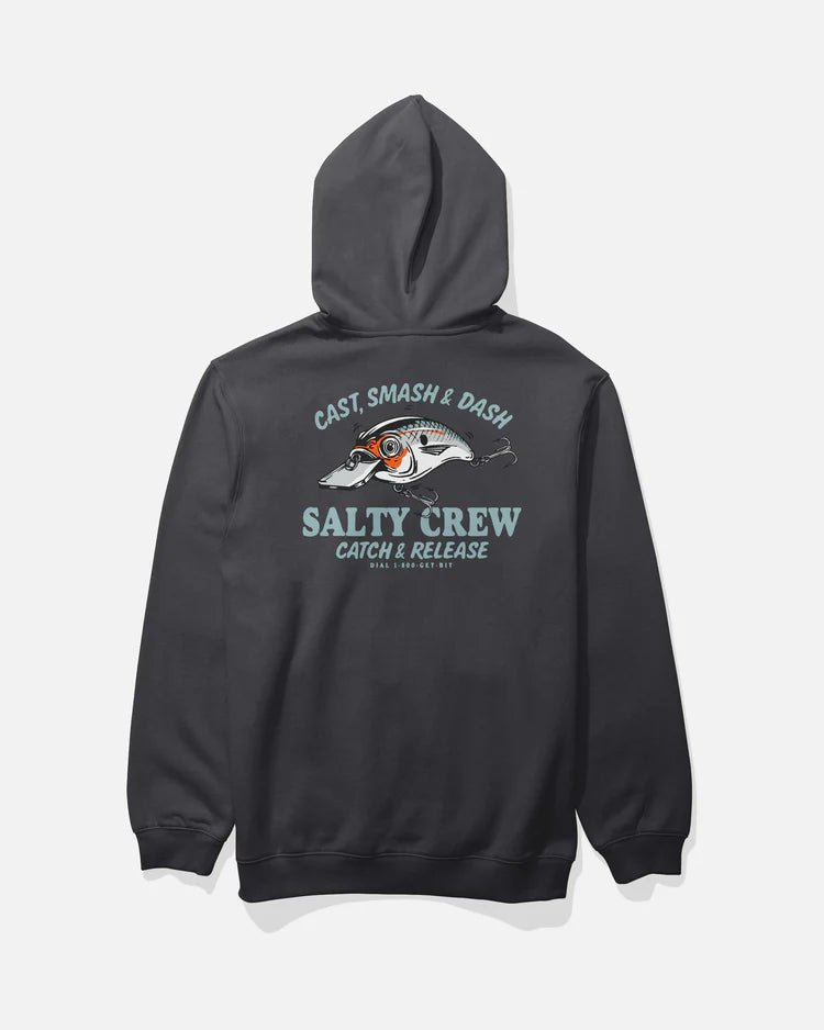 Salty Crew Cast Life Fleece Hoodie - Black - Spin Limit Boardshop