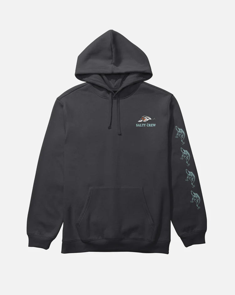Salty Crew Cast Life Fleece Hoodie - Black - Spin Limit Boardshop