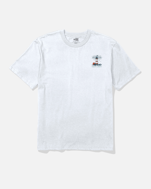 Salty Crew High Beam Classic Tee - White - Spin Limit Boardshop
