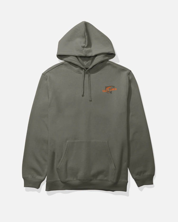 Salty Crew Nature Vibes Fleece Hoodie - Dusty Olive - Spin Limit Boardshop