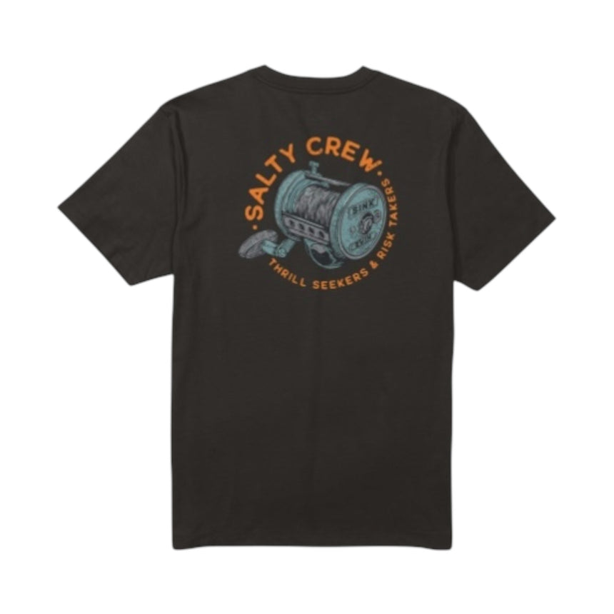 Salty Crew Reel Good Tee - Black - Spin Limit Boardshop