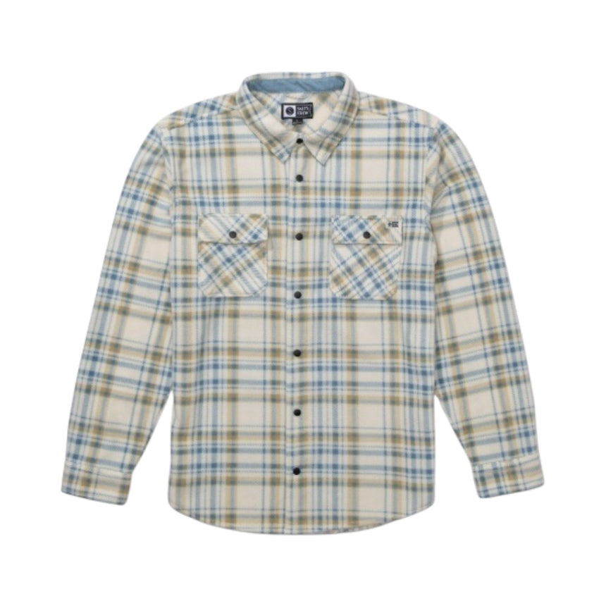 Salty Crew Swellter Polar Shirt - Birch - Spin Limit Boardshop