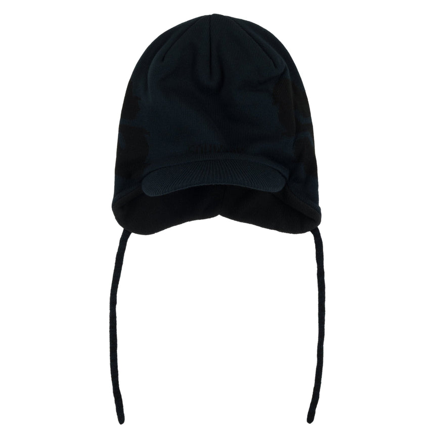 Souvenir Knit Visor Cap Beanie - Black - Spin Limit Boardshop