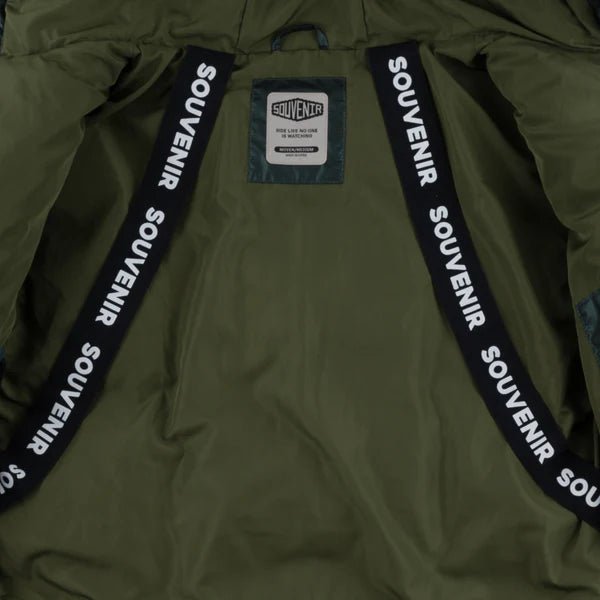 Souvenir Mountain Puffy - Deep Forest - Spin Limit Boardshop