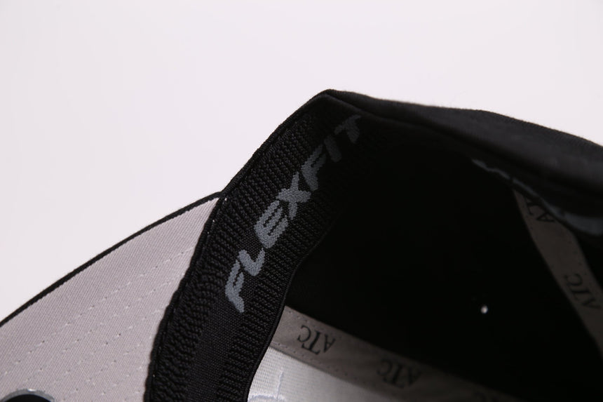 Spin Limit Baseball Logo Flexfit - Black - Spin Limit Boardshop