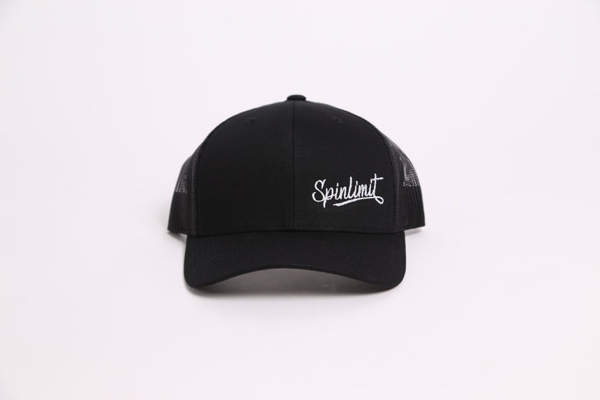 Spin Limit Baseball Logo Retro - Black - Spin Limit Boardshop