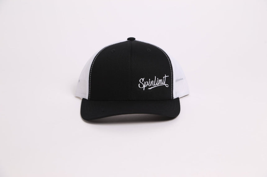 Spin Limit Baseball Logo Retro - Black/White - Spin Limit Boardshop