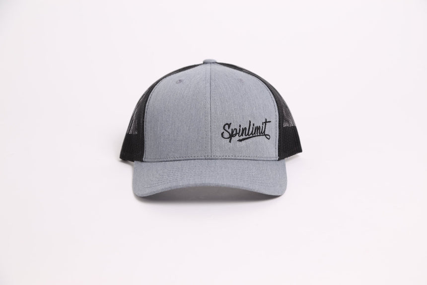 Spin Limit Baseball Logo Retro - Grey/Black - Spin Limit Boardshop