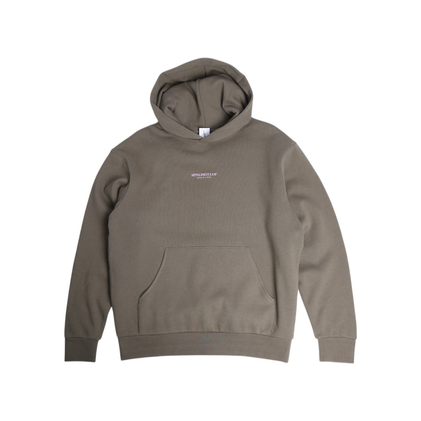 Spin Limit Club Hoodie - Olive Baby Pink - Spin Limit Boardshop