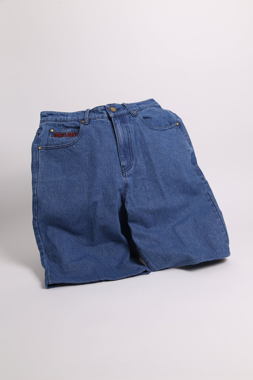 Spin Limit Cone Baggy Short - Medium Blue - Spin Limit Boardshop
