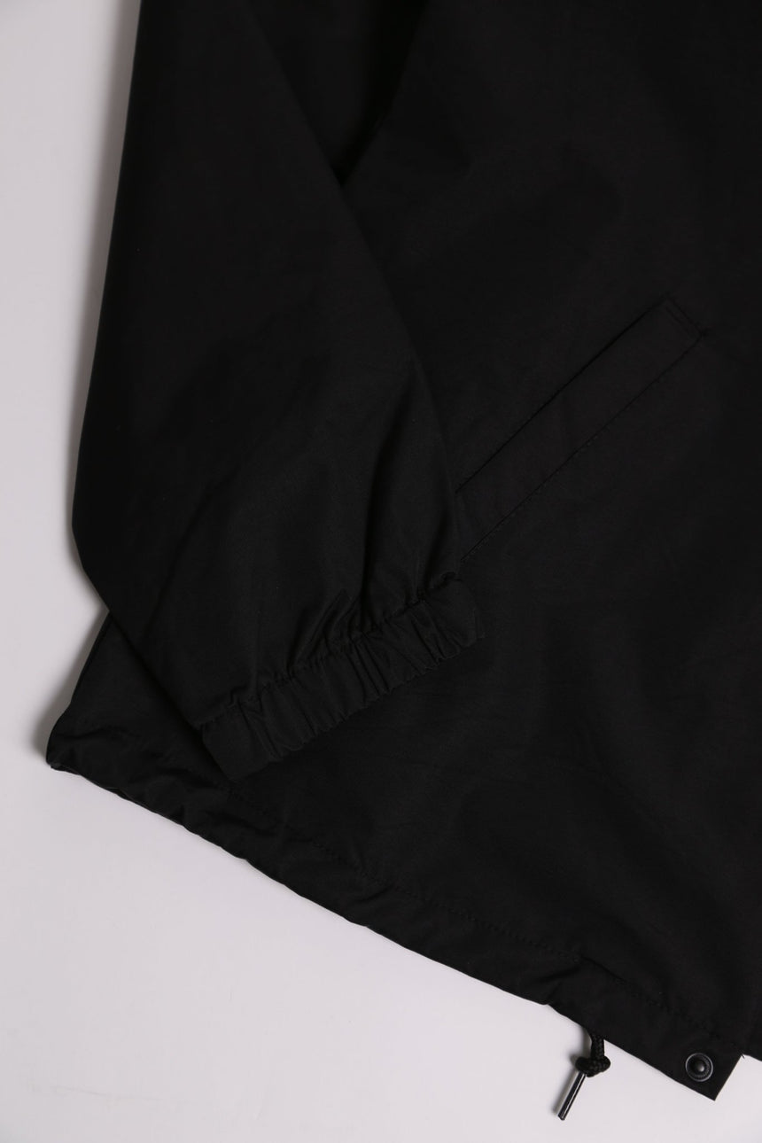 Spin Limit Fraktur Logo Rain Jacket - Noir - Spin Limit Boardshop