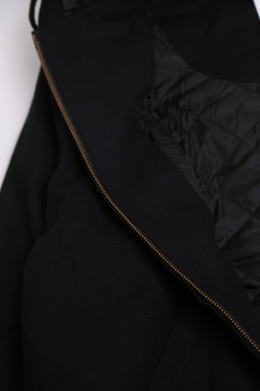 Spin Limit Fraktur Logo Work Jacket - Noir - Spin Limit Boardshop