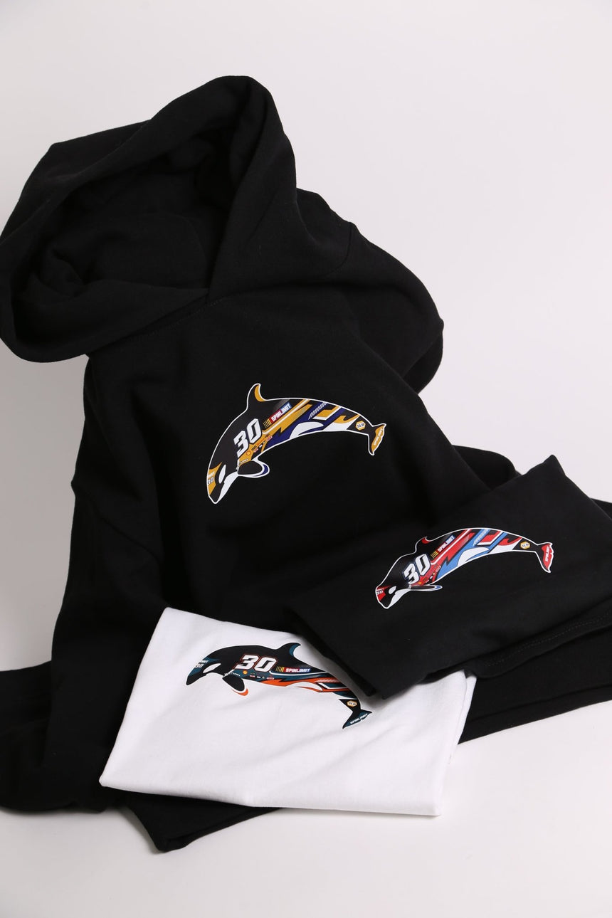 Spin Limit Orca Hood - Black - Spin Limit Boardshop
