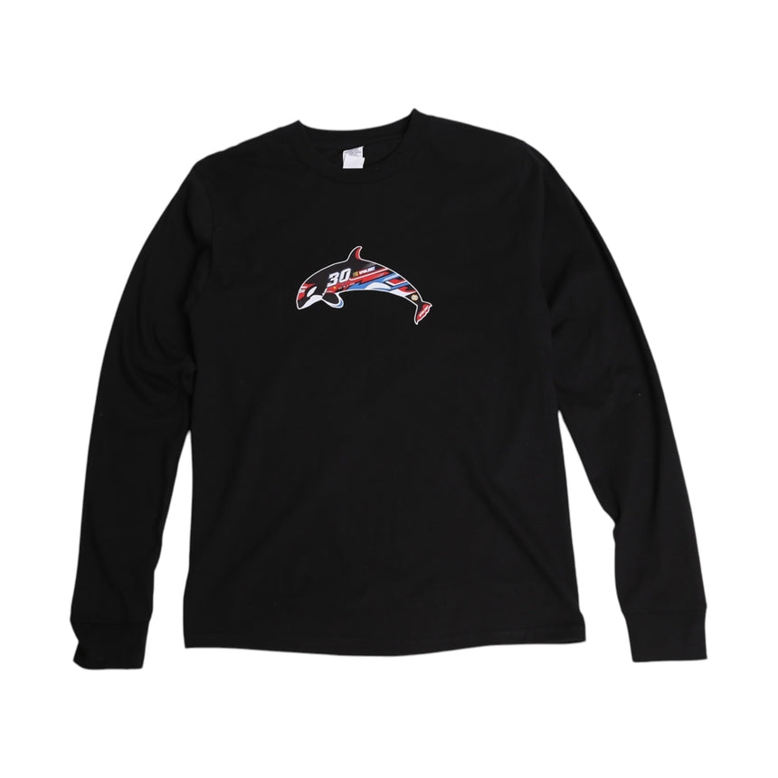 Spin Limit Orca Longsleeve - Black - Spin Limit Boardshop