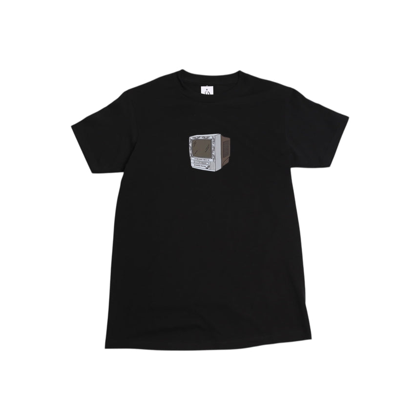 Spin Limit VHS Cartoon Logo Tee - Black - Spin Limit Boardshop