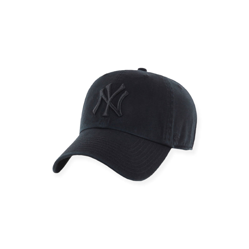 47 Brand MLB Clean Up New York Yankees - Black Black - Spin Limit Boardshop