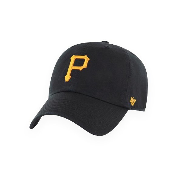 47 Brand MLB Clean Up Pittsburgh Pirates - Black - Spin Limit Boardshop