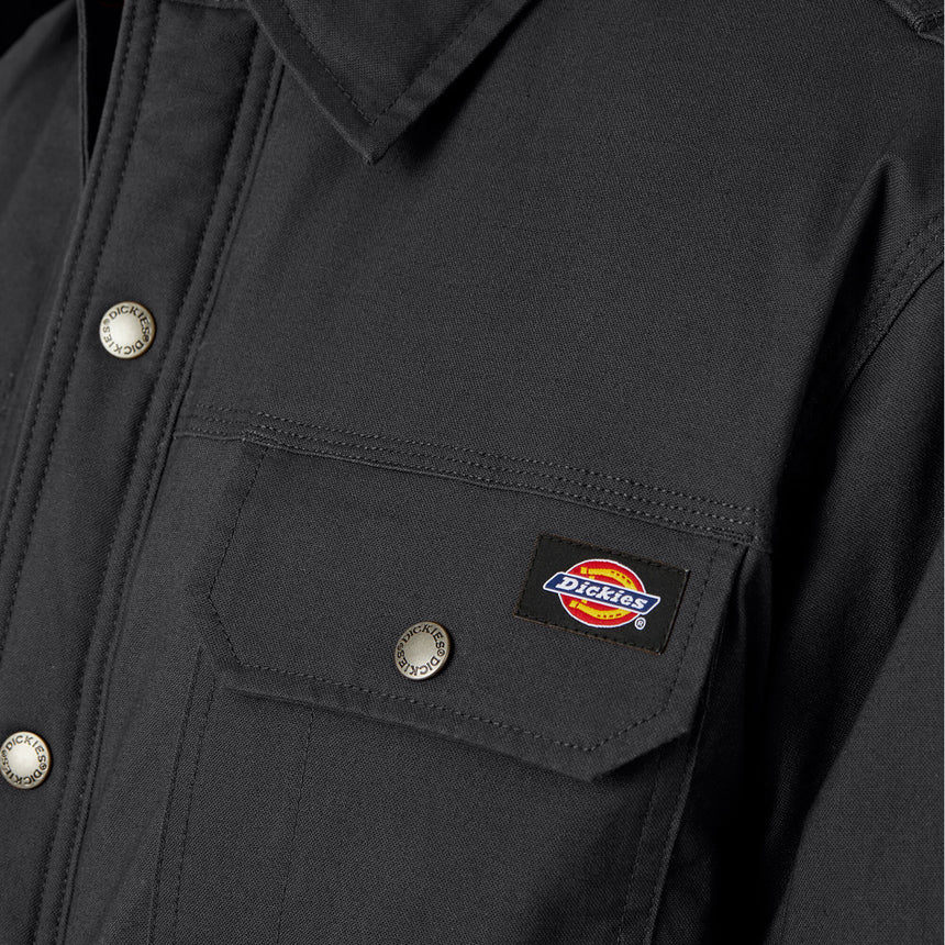 Dickies Flex Hydroshield Duck Flannel  - Black