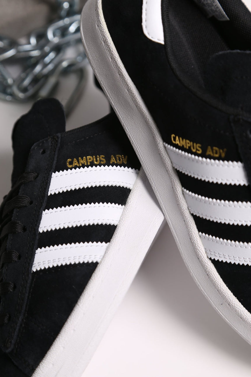 Adidas Campus ADV - Black - Spin Limit Boardshop