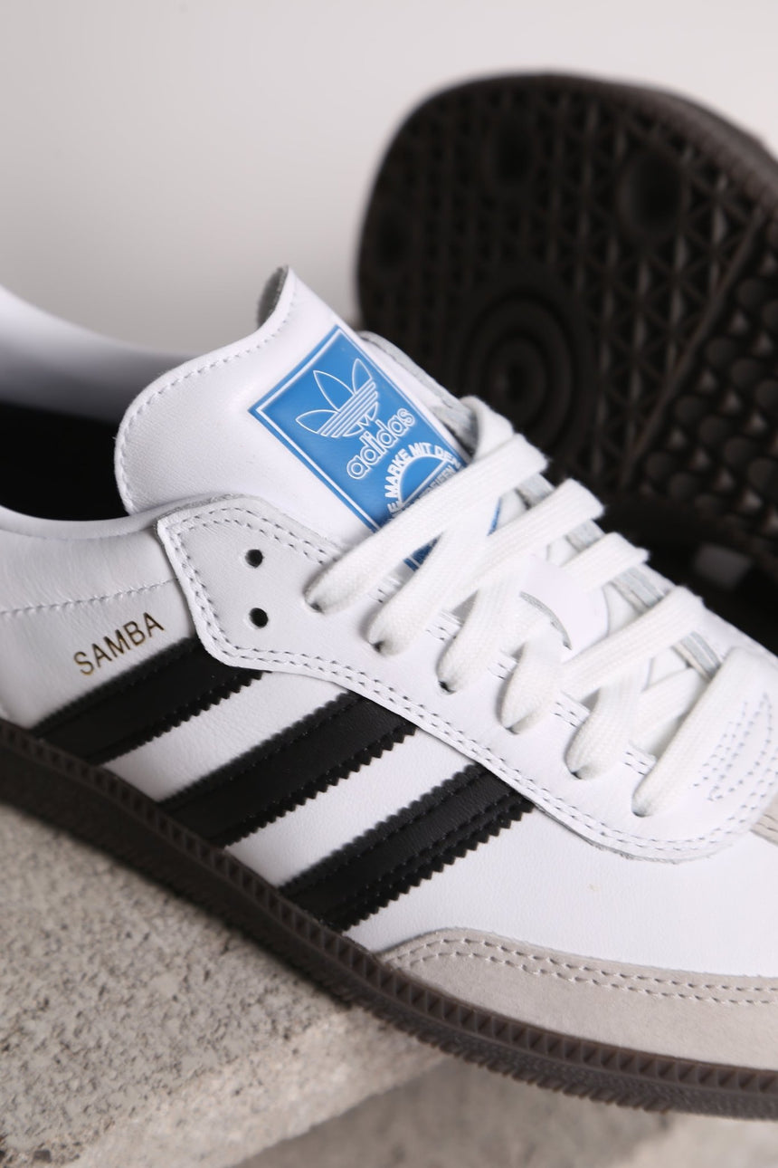 Adidas Samba ADV - White - Spin Limit Boardshop