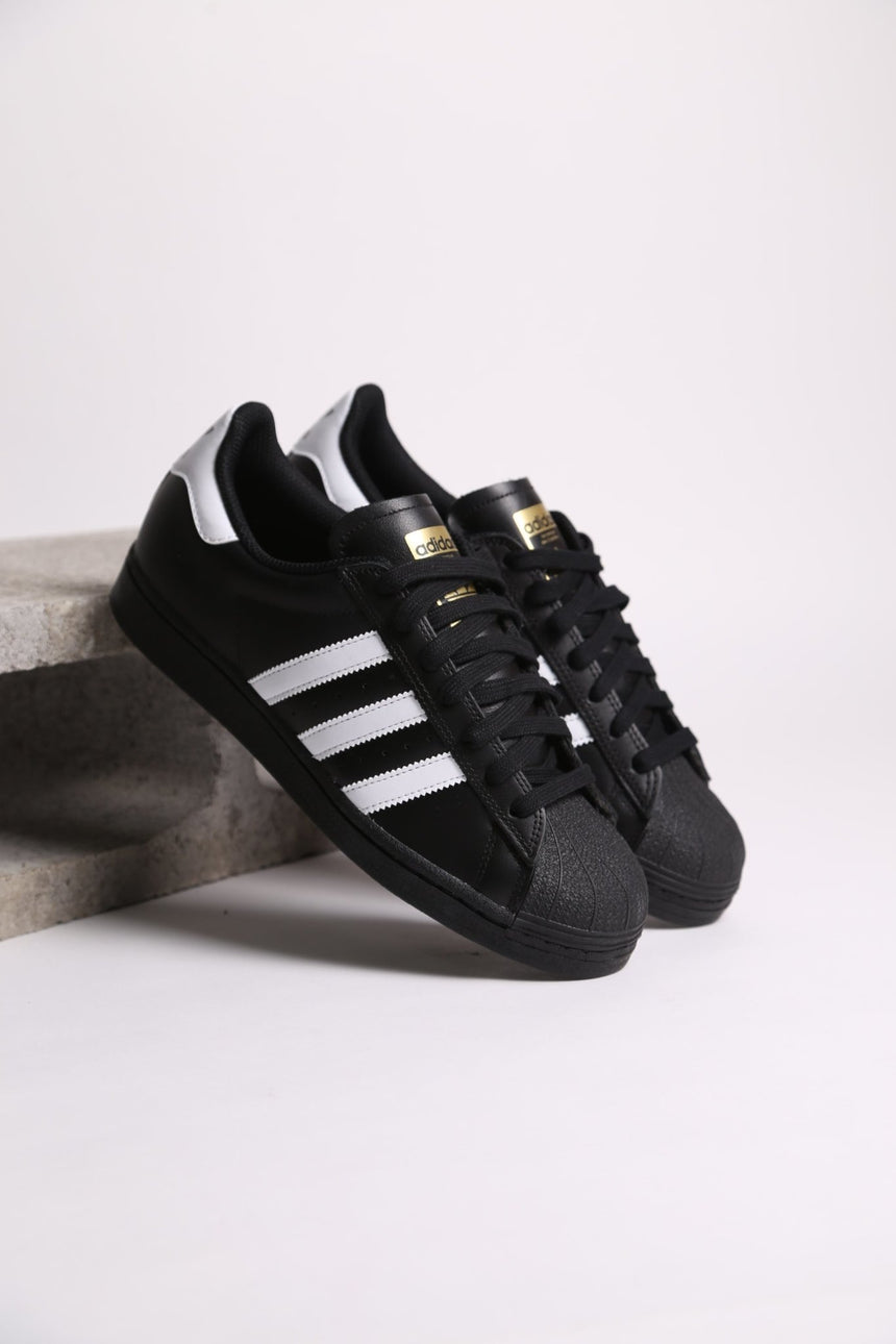 Adidas Superstar ADV - Black White - Spin Limit Boardshop