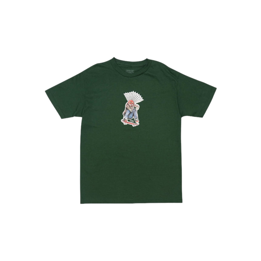 Baker Circle Tee - Forest Green - Spin Limit Boardshop