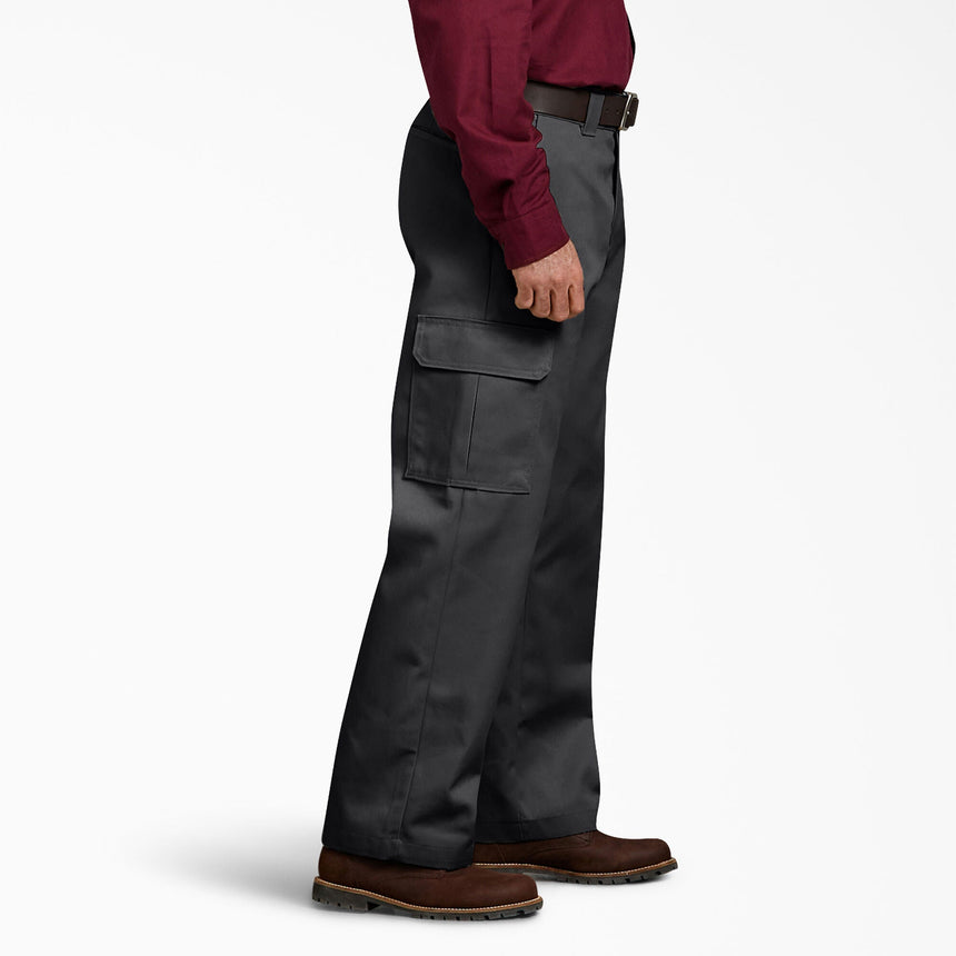 Dickies Relaxed Fit Cargo Work Pants - Black - Spin Limit Boardshop