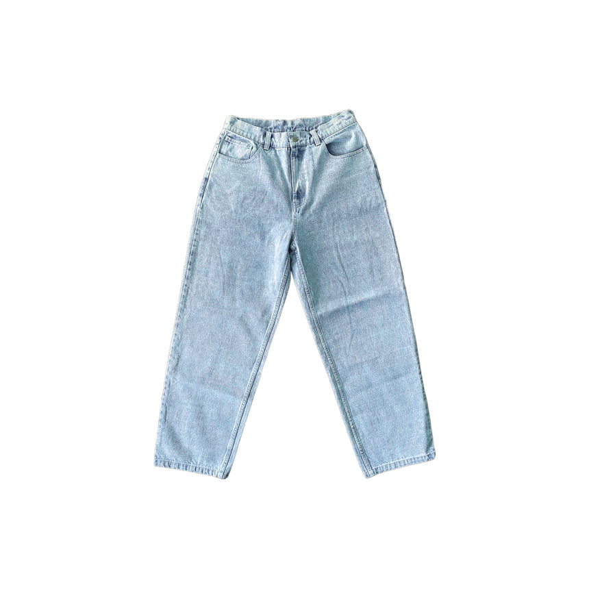 Frosted Wavy Jeans Pants - Light Blue - Spin Limit Boardshop