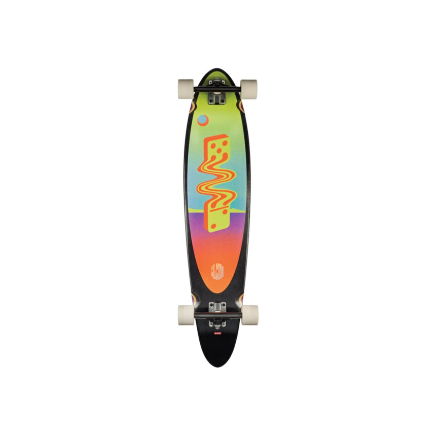 Globe Pinnner Classic Longboard 40'' - Black Multi - Spin Limit Boardshop