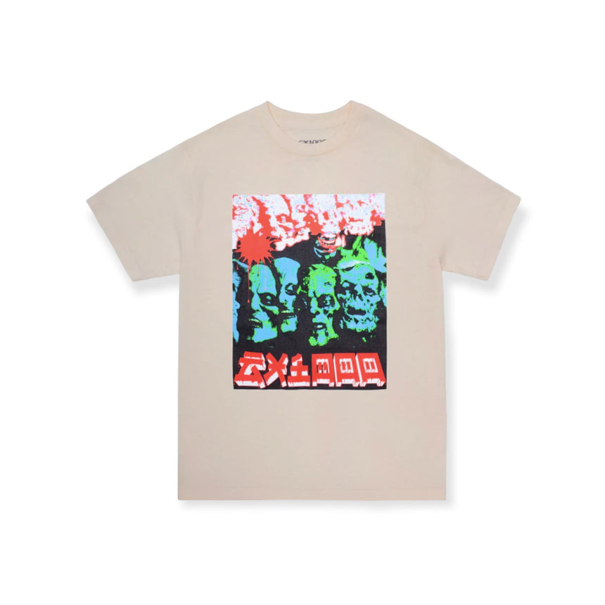 GX1000 Zombie T-Shirt - Creme - Spin Limit Boardshop