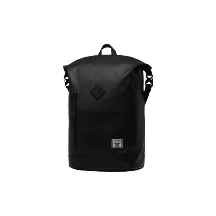 Herschel Roll Top Recycle Backpack - Black - Spin Limit Boardshop