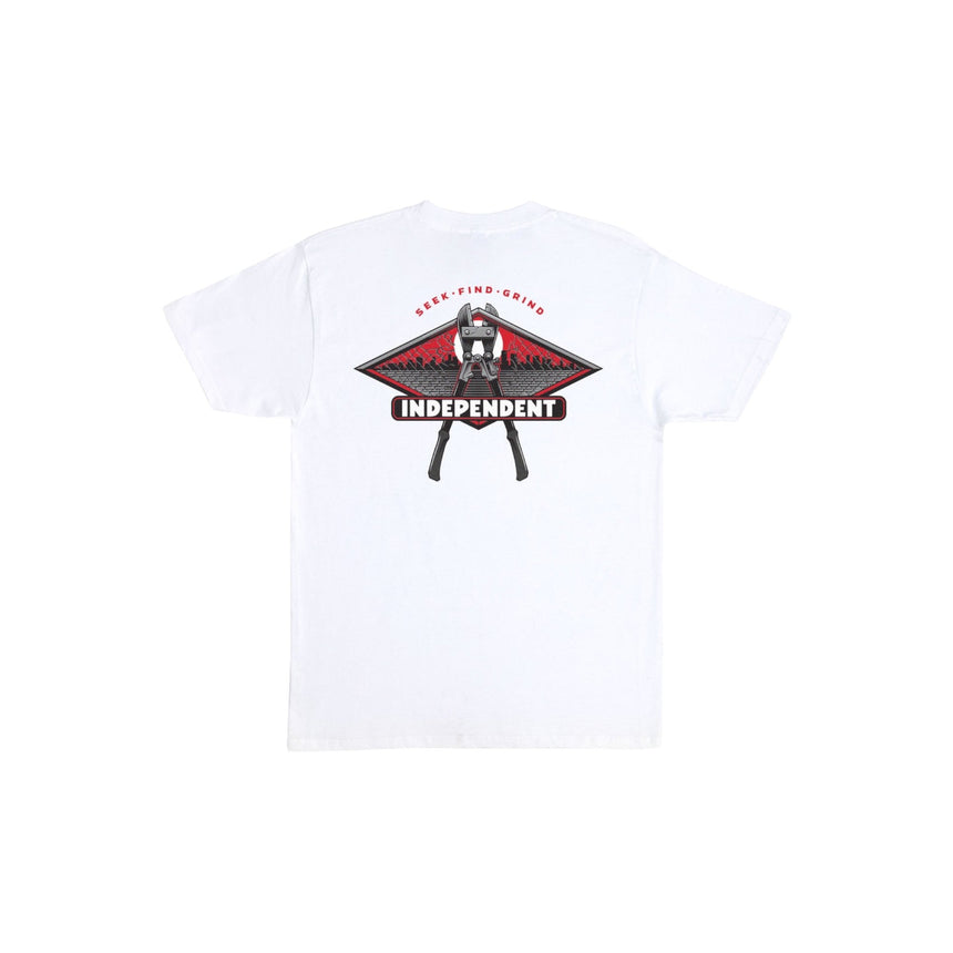 Independent Keys To The City Tee - White - Spin Limit Boardshop