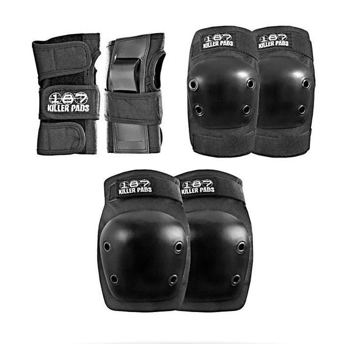 Killer Pads 6 Pack Pad Set - Black - Spin Limit Boardshop