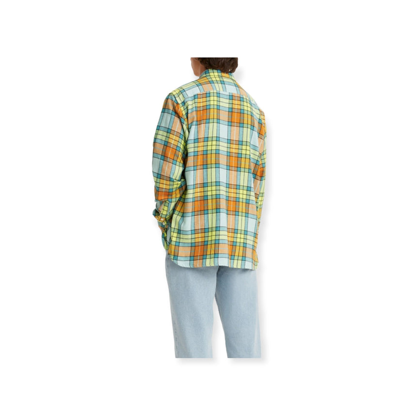 Levi's Jackson Work Shirt - Green Yellow Orange - Spin Limit Boardshop